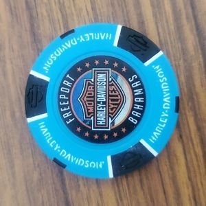 Harley Davidson Chip from Freeport, Bahamas